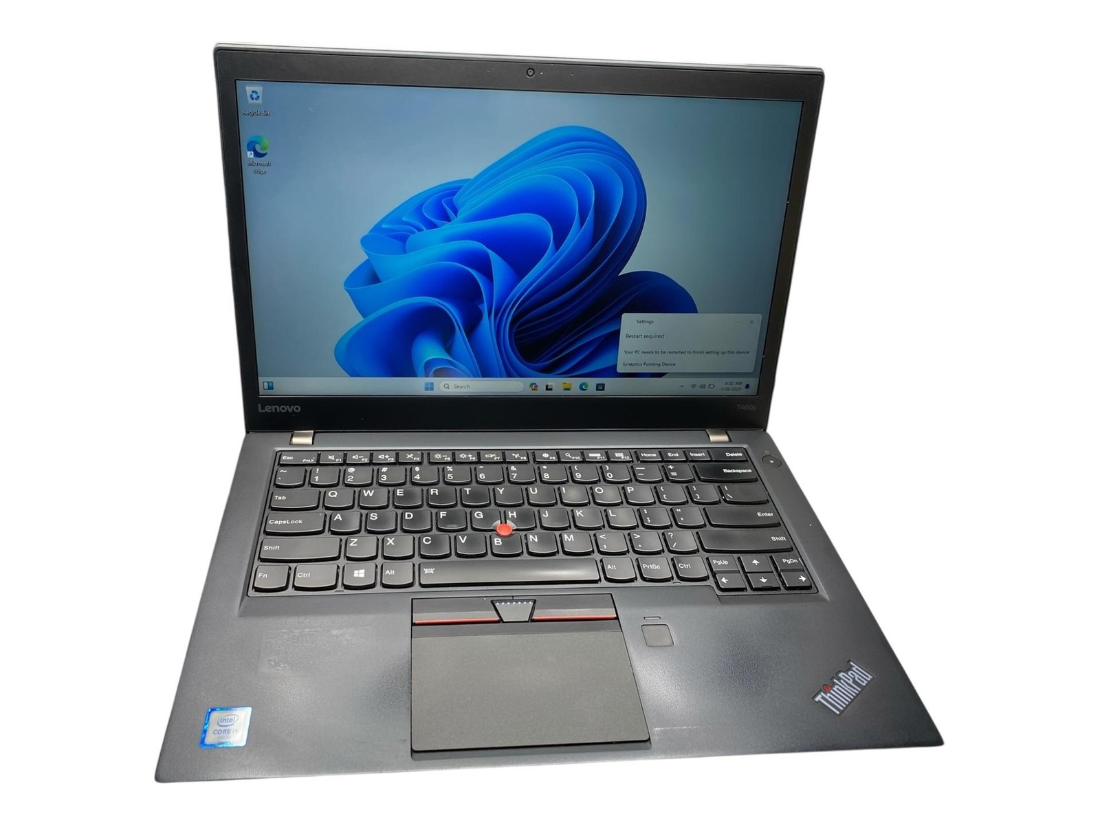 Lenovo ThinkPad T460s, 14-Inch Laptop, with Intel Core i5-6300U, Windows 11 Pro