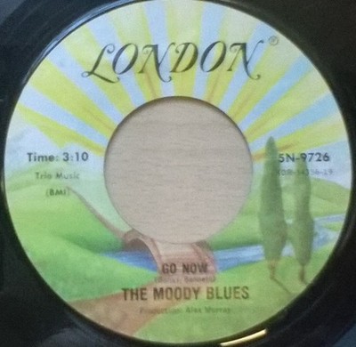 The Moody Blues Go Now! / It's Easy Child - 45T x 1