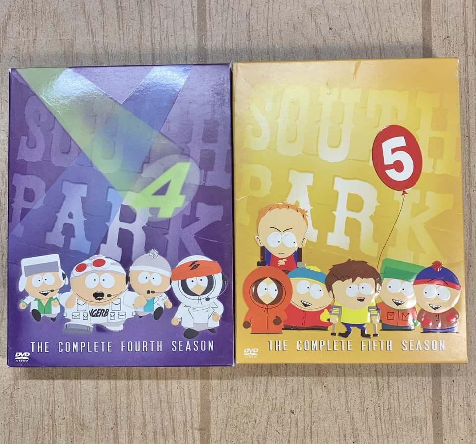 South Park Complete Seasons 4 - 9 + Movie + Chef Collection, Lot, DVD Bundle - Image 2 of 4