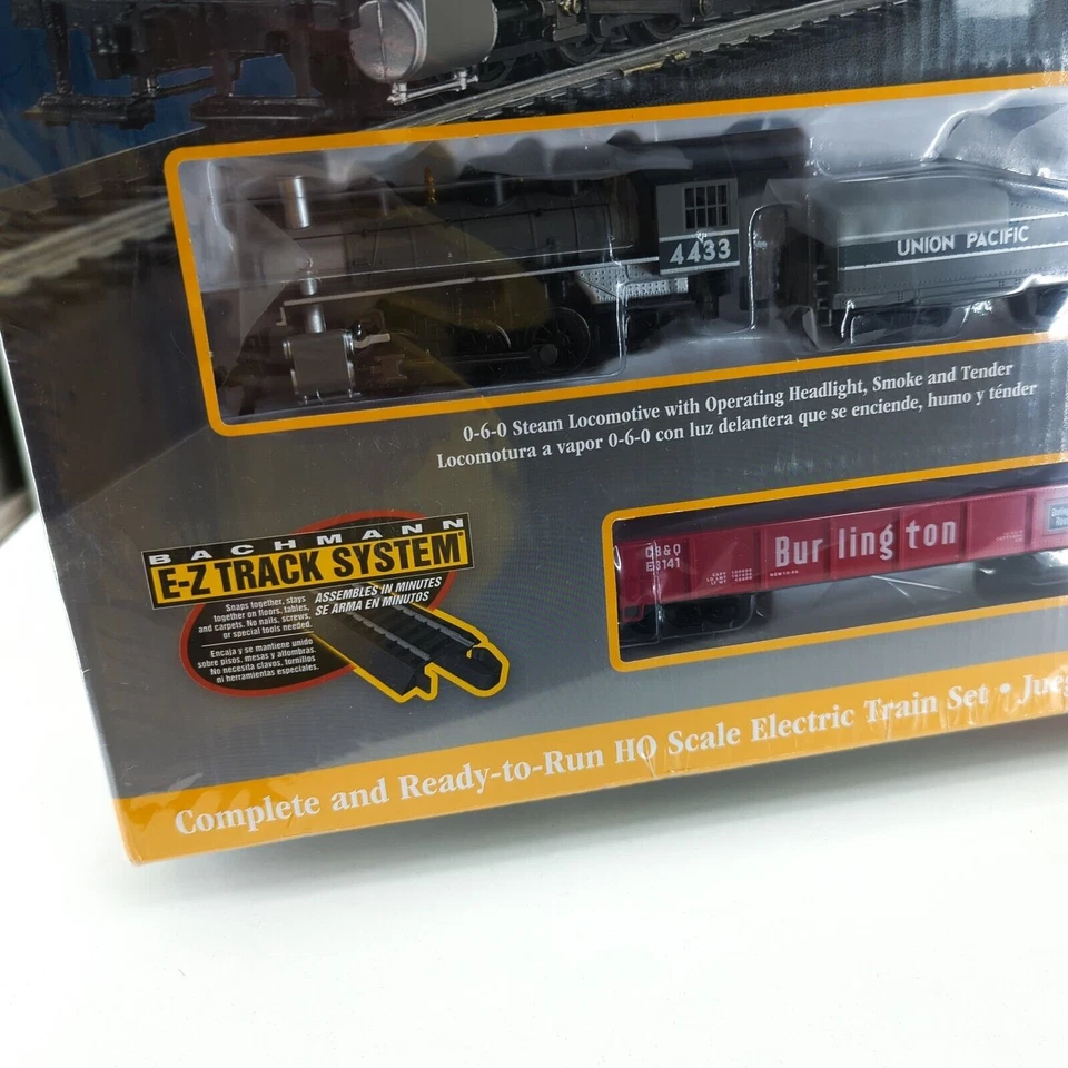 NEW Bachmann Yard Master HO Scale Gauge Steam Ready to Run EZ Track 00761 SEALED - Image 2 of 4