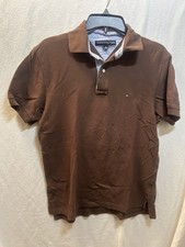 Men s Tommy Hilfiger Polo Shirt Logo Size S