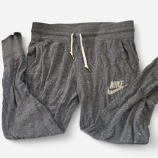 VTG NIKE Capri Joggers Sportswear Heather Gray Gym High Waisted Active Women  s S