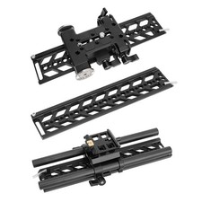 CAMVATE Aluminum 10" Dovetail Plate with QR Baseplate ARCA-Type Quick Release