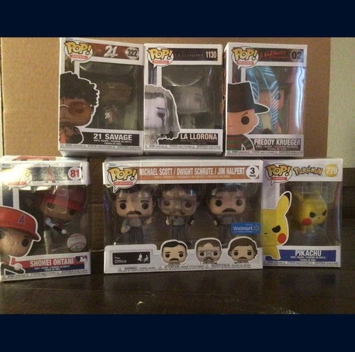 funko pop lot THE office 3 pack, Freddy