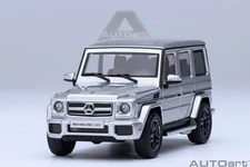 1/64 Mercedes-Benz AMG G63 Silver 2017 Diecast Model Car By AUTOart 20114