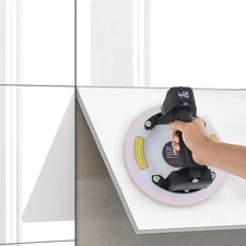 Electric Vacuum Suction Cup for Glass Tile Suction Heavy Lifting, with Remote