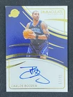 Carlos Boozer 2023-24 Panini Immaculate Collection Autographs Auto /99 #IS-CBU