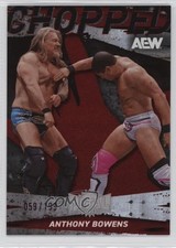 2025 Skybox Metal Universe AEW All Elite Wrestling Red /199 Anthony Bowens 1hs9