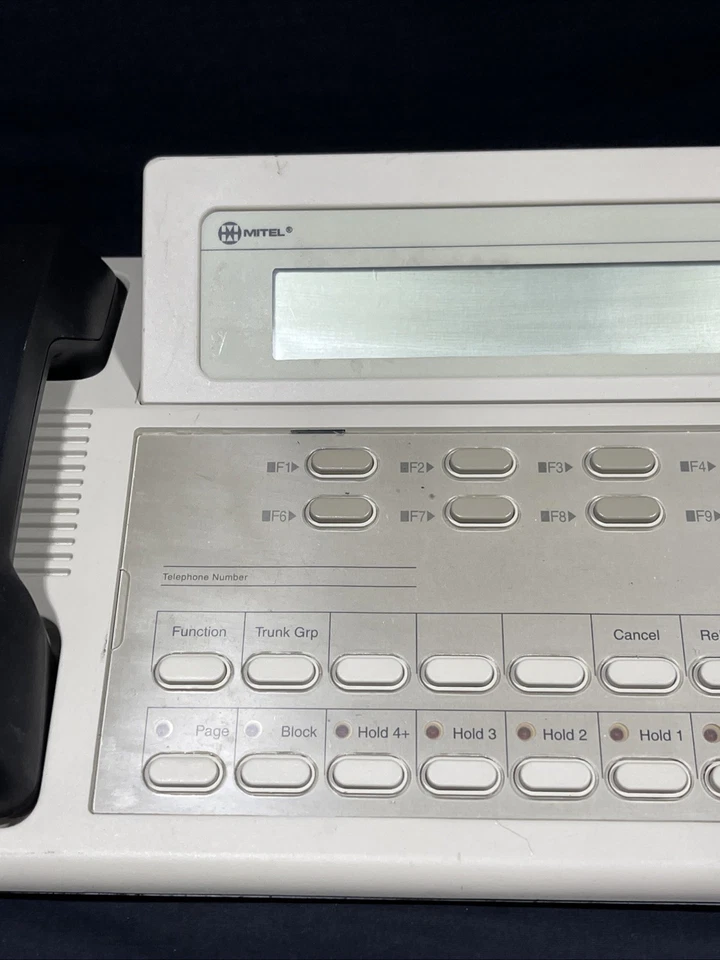 *UNTESTED* Mitel SX-200 LCD Console SUPERSWITCH PABX W/Handset 9108-007-001-NA - Image 4 of 4