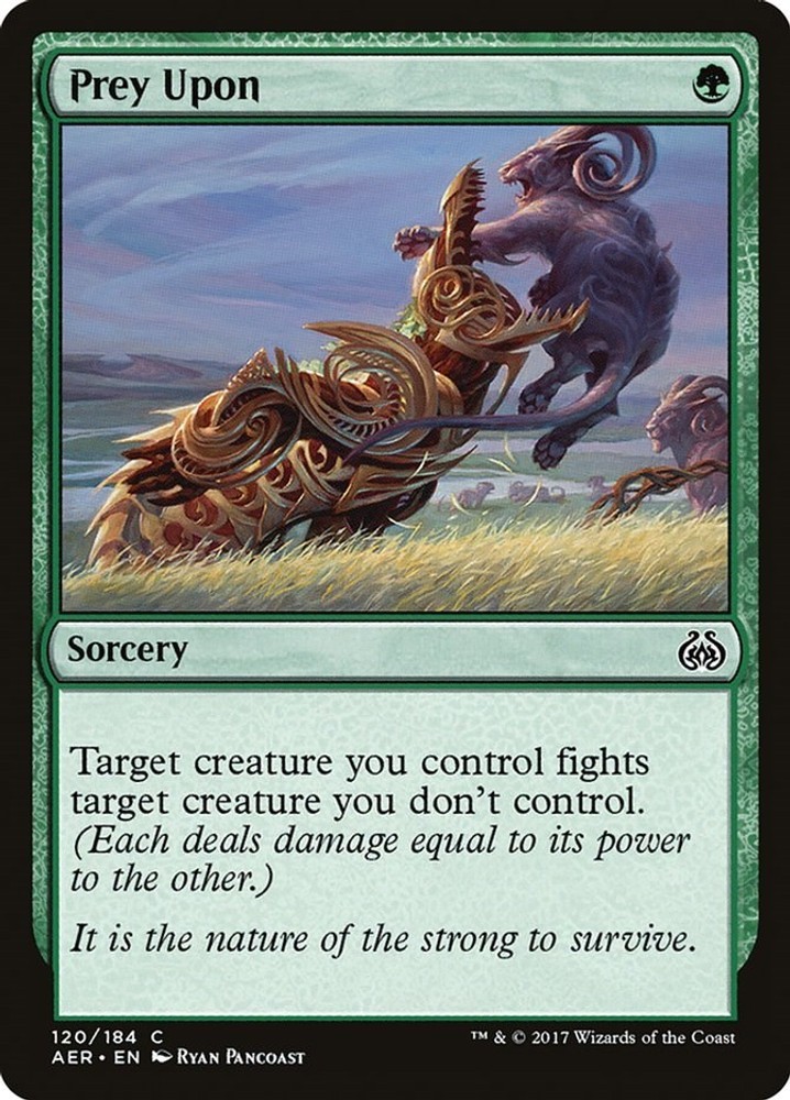 Prey Upon Aether Revolt MTG 120 LP