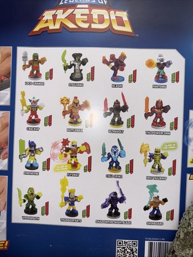 Akedo Ultimate Arcade Warriors Mini Battling Action Figuren Sammler 18 Stück - Bild 8 von 9