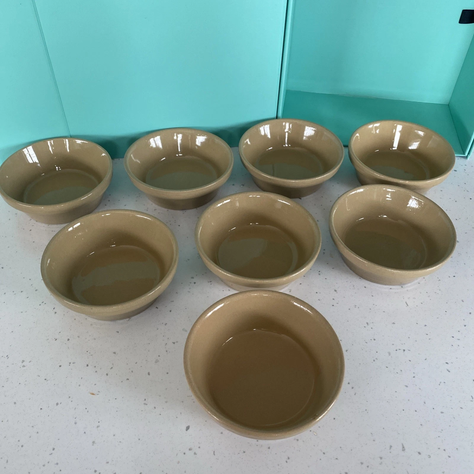 8 X Mason Cash Size 1 Round Stoneware Pie Dishes