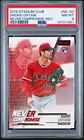 2018 Topps Stadium Club Never Compromise Shohei Ohtani RC RED SSP PSA 8