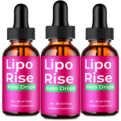 #ad Lipo Rise Drops Official LipoRise Supplement Droppers 3 Pack $39.95