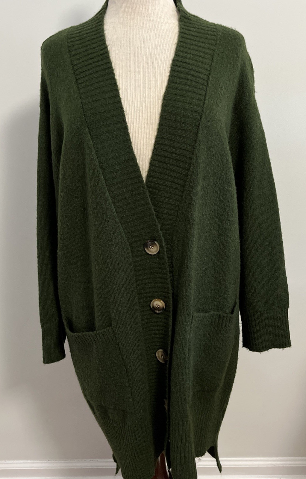 Context Button Front Pockets Oversized Boyfriend … - image 1