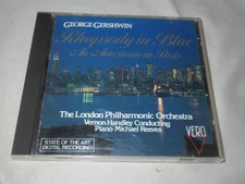 GERSHWIN Rhapsody In Blue/American In Paris CD Vernon Handley Michael Reeves