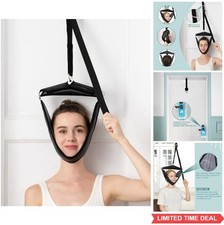 Neck Stretcher Over Door Cervical Traction Device for Home Pain Relief