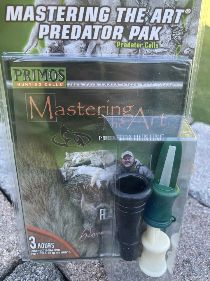 PRIMOS Mastering The Art PREDATOR Hunting Instruction DVD & Calls NEW IN PKG - Image 3 of 4