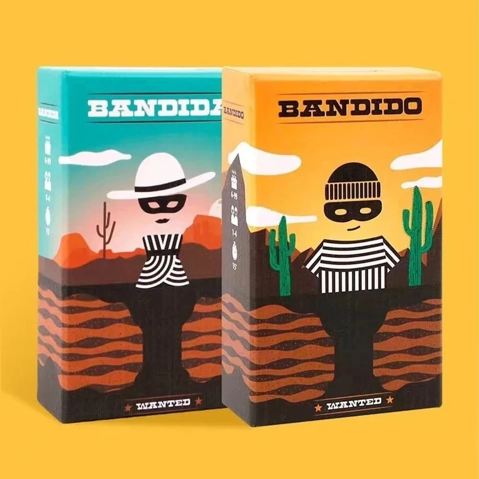 BRANDED Helvetiq | Bandido | Card Game | Ages 6+ | 1 - 4 Players