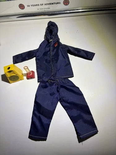 Vintage 1970 Gi Joe Adventure Team Hurricane Spotter Outfit.