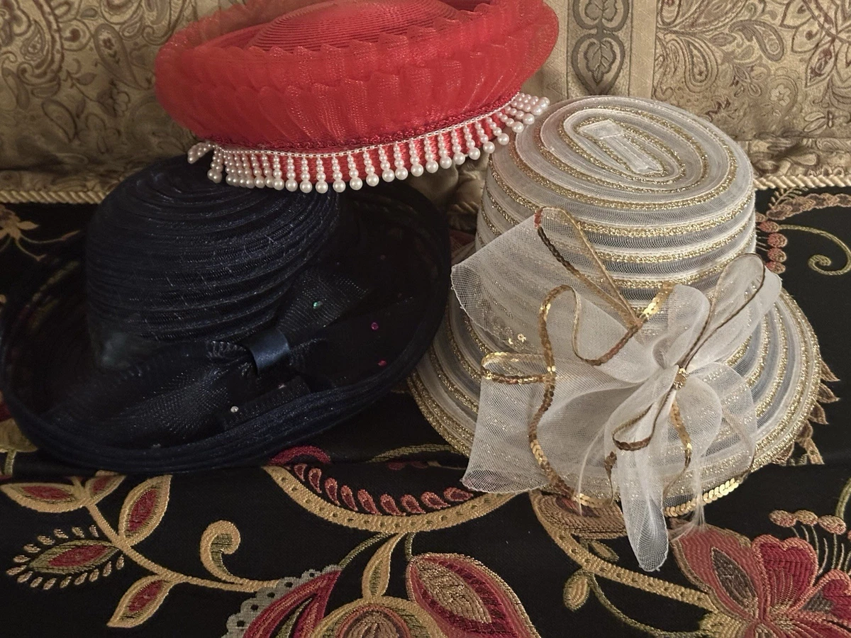 vintage boho whimsigoth black beaded flapper hat Flapper Black Vintage Hats for Women for sale | eBay main image 4