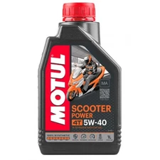 MOTUL SCOOTER POWER 5W40 MOTO 4T 1L 100% SINTETIC