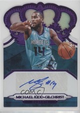 2018-19 Panini Crown Royale Purple /25 Michael Kidd-Gilchrist #CA-MKG Auto 5m1