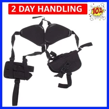 Baldman Shoulder Holster Adjustable Vertical Gun Holster with Double Magazine...
