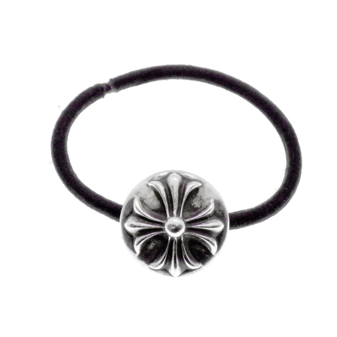Chrome Hearts HAIRBAND Cross Ball Button Hair Tie Silver Concho Bracelet w25917 thumbnail 2