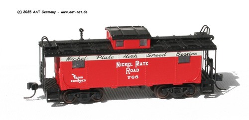 Atlas N 33431 - NE Style Caboose Nickel Plate Road #768; aga NEW, ohne OVP | Zustand: Gebraucht