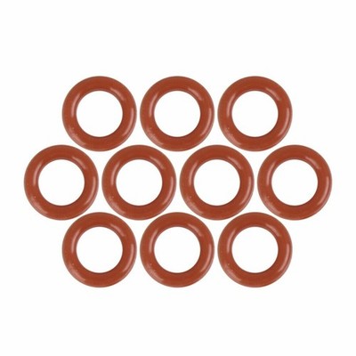 20pcs Red Universal Silicone O-Ring Sealing Gasket Washer for Car 6x1.2mm KD #vn