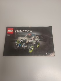 Lego Technic Police Interceptor 42047 Manual NO BRICKS