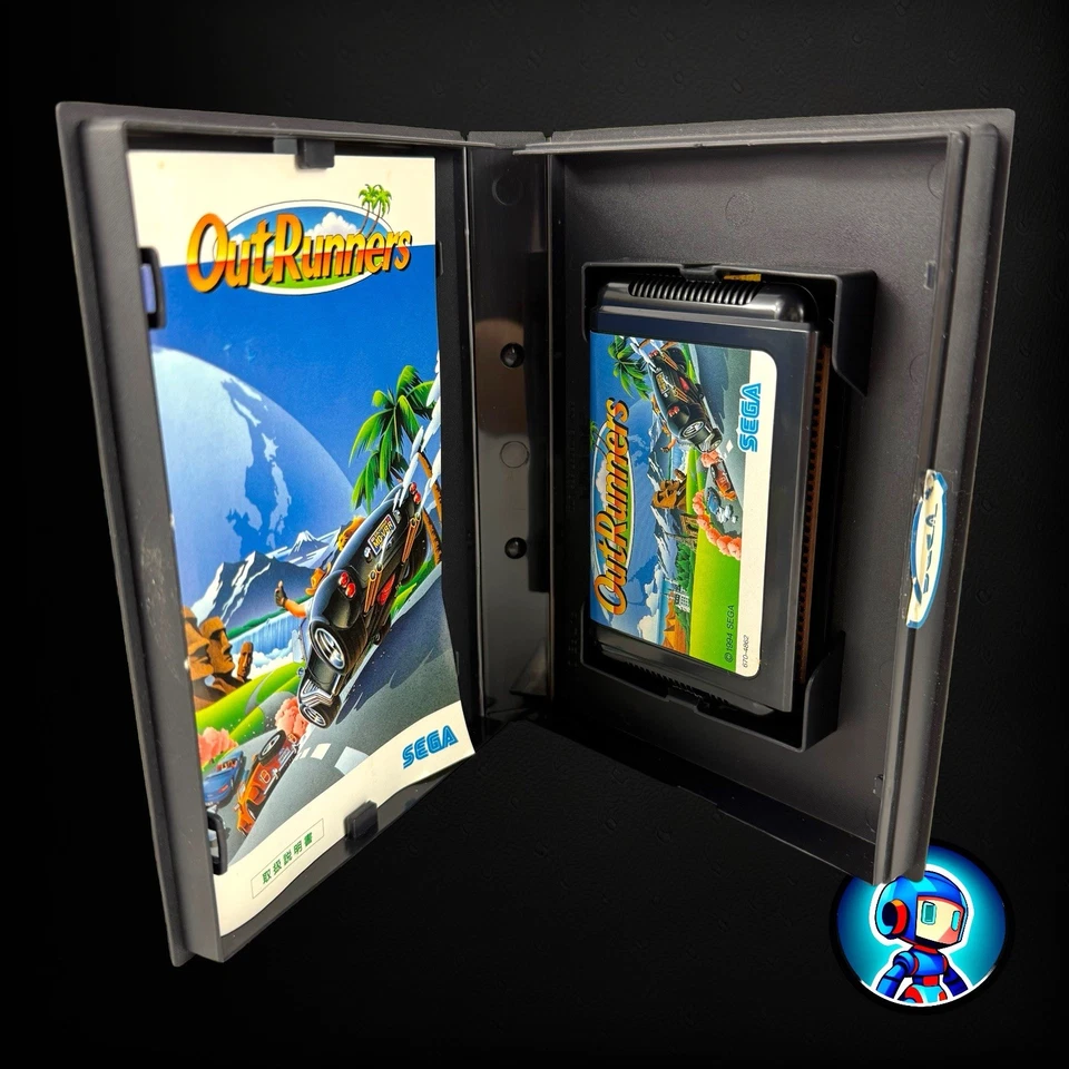 OUTRUNNERS SEGA MEGA DRIVE JAPAN COMPLETE IN BOX VERY GOOD CONDITION - Image 2 of 4