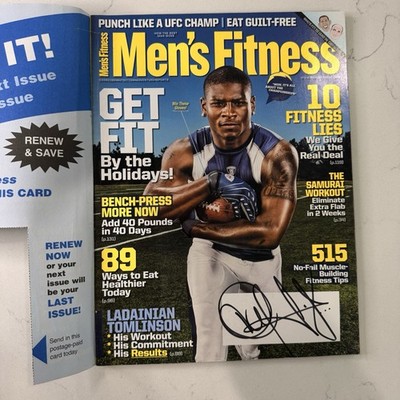Men s Fitness LaDainian Tomlinson Get Fit By The Holidays