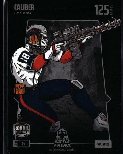 Caliber (Caleb Williams) 2024 Bo Jackson Battle Arena #130 Rookie Edition Steel