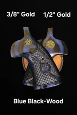 S&W K/L/X/Z Round Conversion Extended Target Grips Inset BD Stipple/Dragonscales