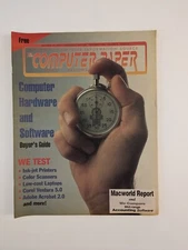 Vintage Magazine Computer Paper Computer Info Resource Feb 1995 
