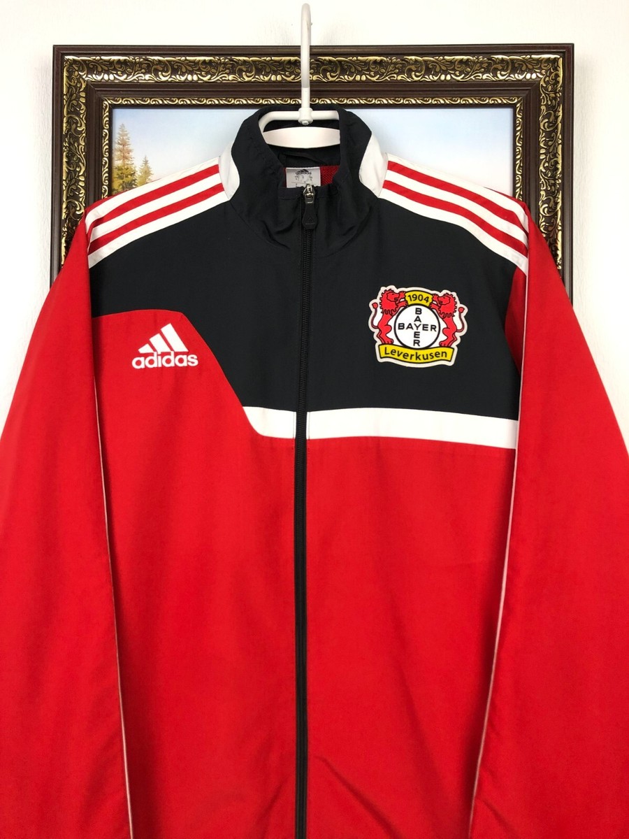 Vintage Adidas Bayer 04 Leverkusen Football Jacket Soccer Vintage Adidas Bayer 04 Leverkusen Football Jacket Soccer