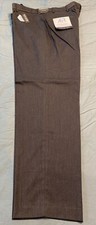 NWT Men s Van Heusen Straight Fit Gray Dress Pants Size 40x32
