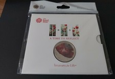 ROYAL MINT A TIME TO REFLECT REMEMBRANCE &pound;5 COIN BUNC SEALED PACK