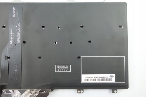 New Genuine Dell Latitude E5270 Spanish Espanol Keyboard VJC4F NSK-LYABC - Zdjęcie 8 z 10
