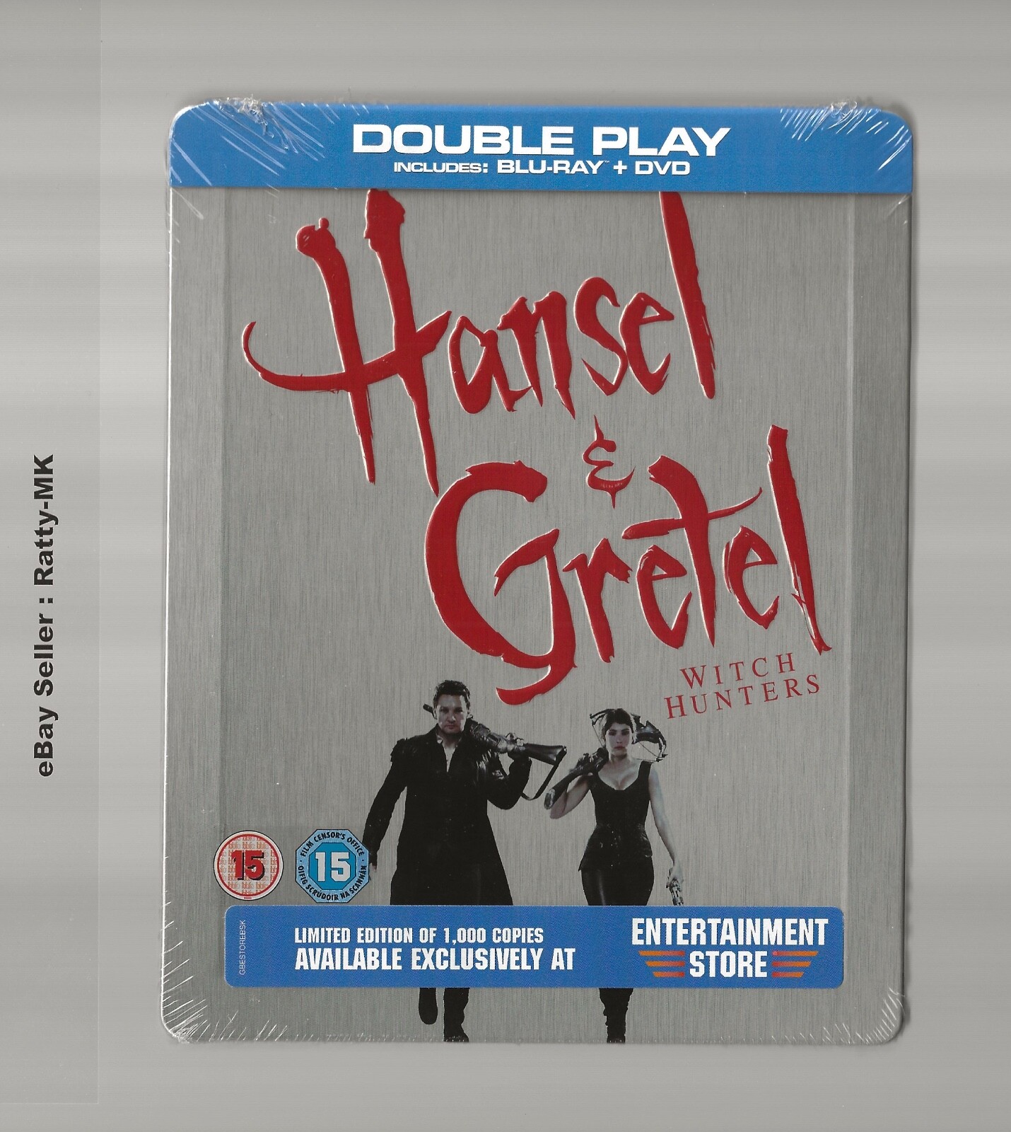 HANSEL & GRETEL - UK EXCLUSIVE BLU RAY STEELBOOK - NEW & SEALED