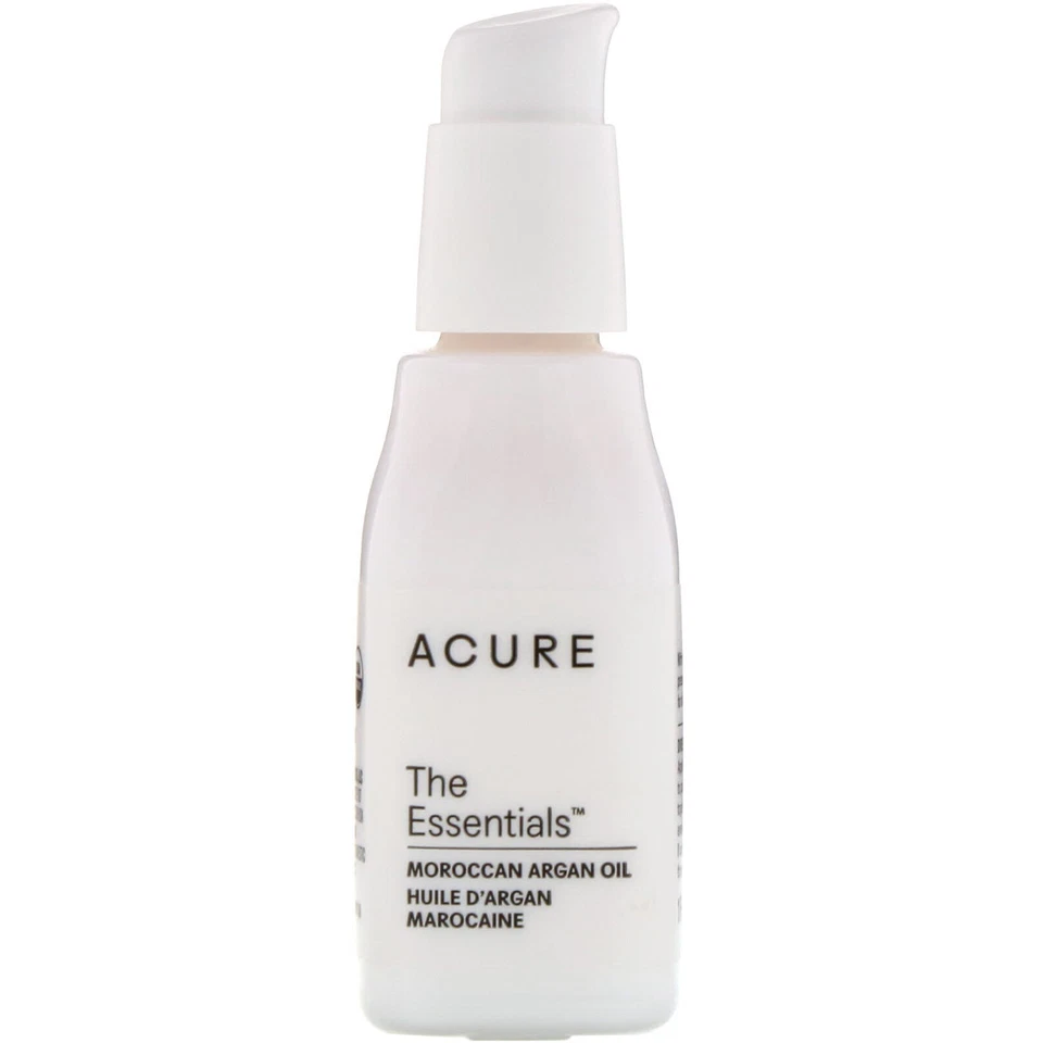 Acure, (paquete de 2) The Essentials aceite de argán marroquí, 1 fl oz (30 ml) Foto 3 de 3