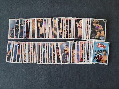 2009 Topps WWE Base Card #1-90 Build Set Pick Your Card Raw SmackDown ECW