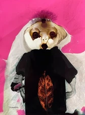 Tonito Original Alternative art painting.Organic realism.CULINARY.Fantastic!!!