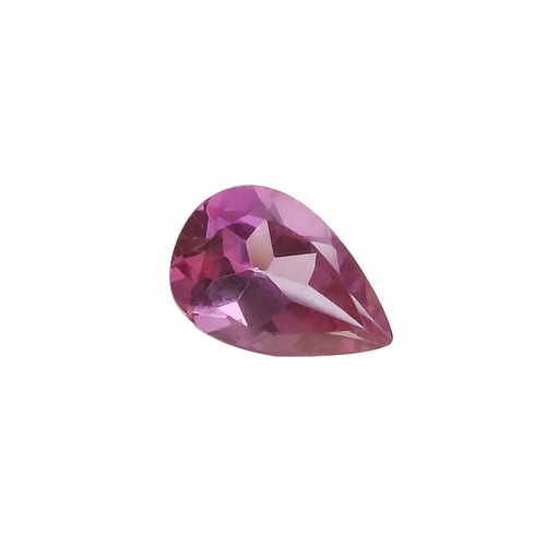 Topaze Rose Hexagonale 75,55 Carats - Pierre De Laboratoire AAA - Taille Excellente - En Vrac