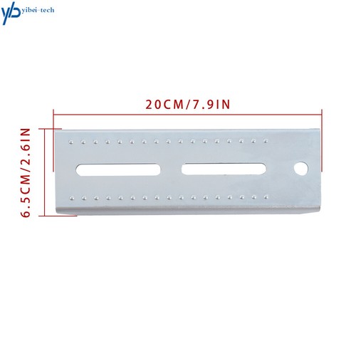 4×8" Galvanized Swivel Top Bunk Bracket Kit W/ Hardware For Boat Trailer 2x3 - Picture 6 of 7