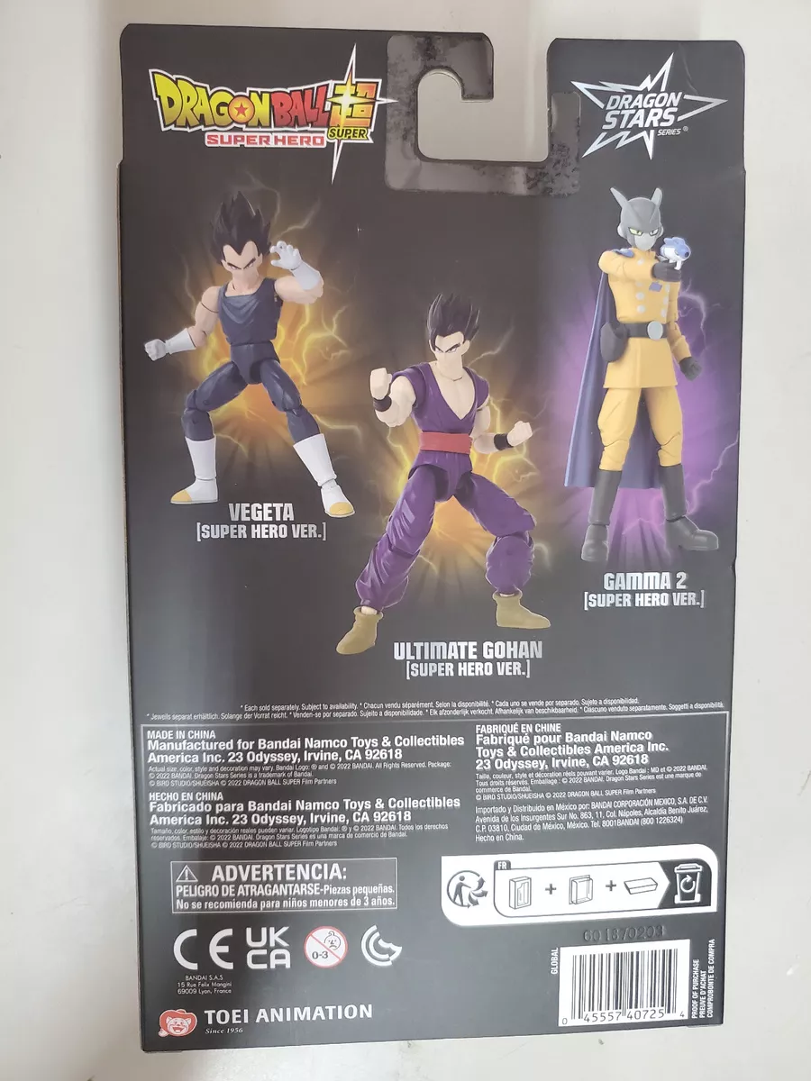 BANDAI DRAGON BALL SUPER DRAGON STARS ULTIMATE GOHAN SUPER HERO VER. 6  FIGURE