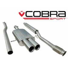 Mini Cooper S Coupe (R58) Mk2 Resonated Cat Back Cobra Sport Exhaust MN11