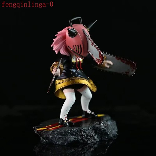 SPY×FAMILY Anya Forger Cospaly Chainsaw Man Denji Figure Model Doll Gift 17.5cm - Picture 5 of 8